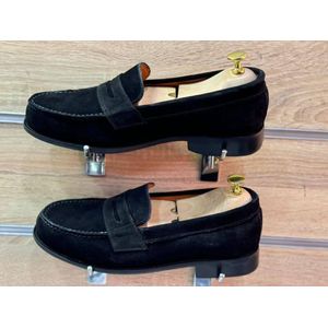 Gn mocassin En Cuir pour homme -noir