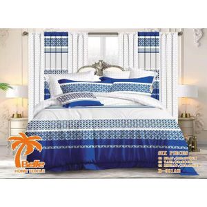 Belle Draps de Lit 3 places, 2 Draps ,2 taies, 2 Rideaux