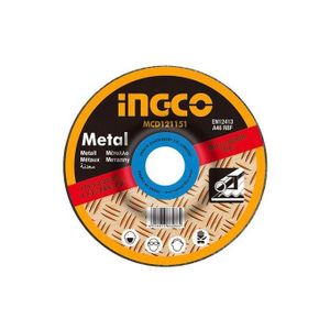 Ingco Disque à Meuler 125 X 22.2 X 6.0Mm Acier MGD601251  VB