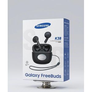 Samsung Écouteurs Sans Fil Galaxy FreeBuds K38 - True Stereo Wireless Earbuds - Sound by AKG - Noir