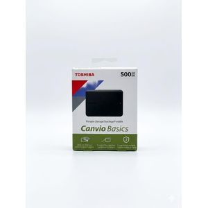 Disque Dur Externe Toshiba Canvio Basics - 500 Go - USB 3.0 / 3.2 Gen 1
