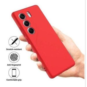 Tecno Coque En Silicone Compatible Camon 40/40 Pro +anti choc - rouge