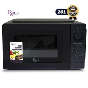 Roch Micro-ondes R*OCH 20 litres - 700 W - 5 niveaux de puissance  NOIR