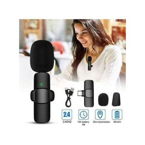 Micro Sans Fil IPhone/ IPad Et Type C Pris En Charge Une Utilisation Simple Et Pratique