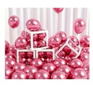 Lot de 20 Ballons Décoratifs 10 Pouces 25.4cm Rose Bonbon