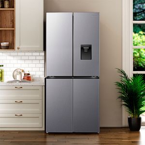Hisense Frigo Combiné -Rq5P431Nmc1 /4 Portes/392L(263+129)/Inox/A+/No Frost/Multi Airflow/Dist.D'Eau