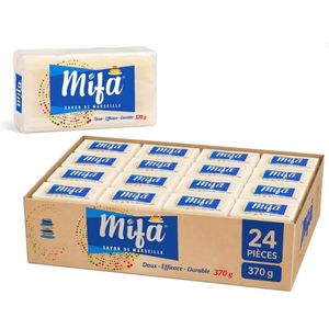 Mifa Savon de Marseille - Grand Format 370g  - Carton de 24 pcs