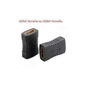 Adaptateur HDMI Femelle Vers HDMI Femelle (2 Pièces)