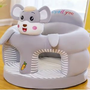Fauteuil Rembourré Gris pour bébé - Jouet cadeau