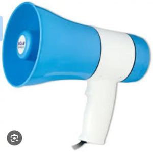 Mégaphone Portable Bluetooth, Enregistrement, USB Avec Batterie Rechargeable