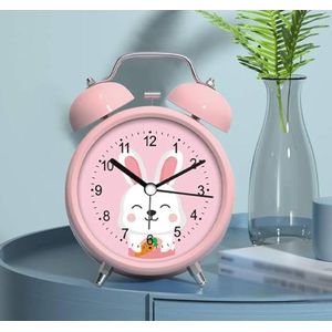 Réveil Analogique Enfant Design Dinosaure – Double Cloche