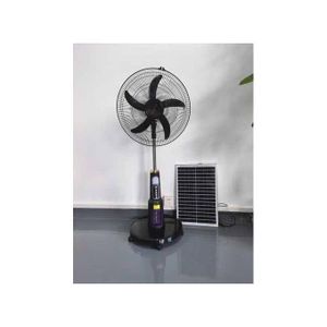  Ventilateur solaire rechargeable 18 pouces 