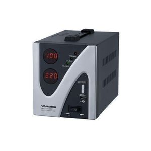 Leadder Stabilisateur Automatique De Tension Numérique - VR-S1000 - 1000 Va - gris Garantie 12 Mois