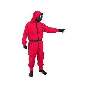 tenue squid game taille XL 