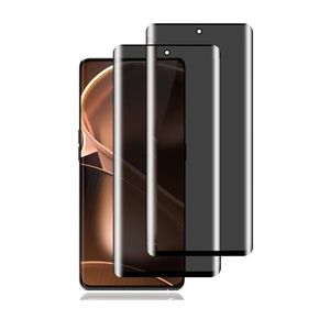 Lot De 2 Film De Protection Antichoc Anti-espion Fumé Honor X9B / Honor X9C - Noir