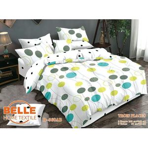 Belle Lot de 2 Draps et 2 Taies - Confort et Élégance pour Lit 3 Places