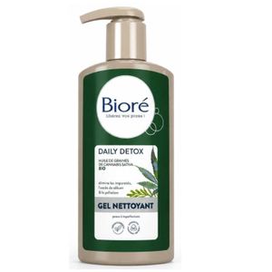 Gel Nettoyant, Daily Detox 200ml. Qualié supérieure.  Pour purifier et bien nettoyer votre visage. Importé de France.