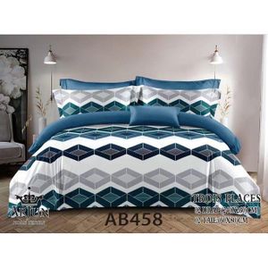 QUALITE ARJUN Lot De 2 Draps + 2 Taies – Design Élégant et Confort Assuré Pour 3 Places