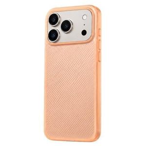 Coque Arrière Fibre Anti-jaunissement Compatible Iphone 17 Pro - ORANGE
