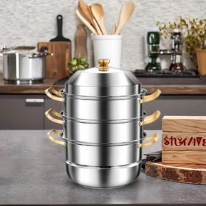 Cuiseur Vapeur – Multi-étages en Acier Inoxydable Premium