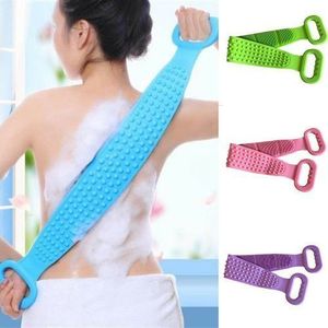 Laveur De Dos En Silicone, Douche De Bain Brosse De Massage Corporelle En Silicone