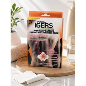 Patchs chauffants apaisants aux extraits végétaux – Lot de 10