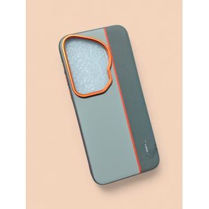 Coque Huawei p70 ultra gris orange 