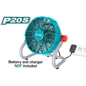 TOTAL VENTILATEUR RECHEAGEABLE