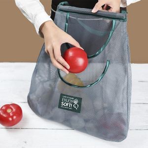 Yiliker Sacs Filet Réutilisables pour Fruits et Légumes – Sacs de Courses avec Poignée, Grande Capacité