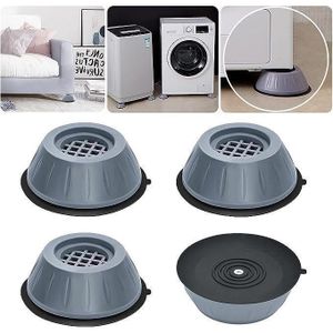Patin Anti Vibration Machine à Laver 4 Pièces