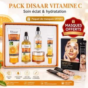 Coffret de soins visage avec masques offerts