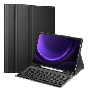 Étui compatible  avec clavier pour Samsung Tab S10 NOIR