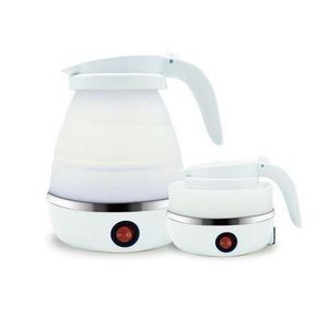 Bouilloire Électrique Pliable en Silicone 600ml – Portable, Gain de Place & Chauffage Rapide pour Voyage, Bureau & Maison
