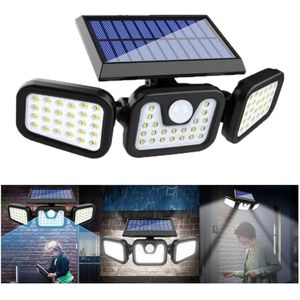 138LED Solar Lights With Motion Sensor