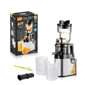 Extracteur de Jus de Fruits et Gingembre RAF R.2702 – Presse-fruits Électrique à Froid 250W 