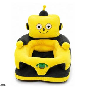 Pouf Assise De Bébé En Peluche - Modèle Robot
