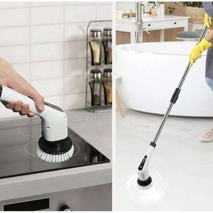 Gn Brosse De Nettoyage électrique Sans Fil 9 En 1 Rechargeable