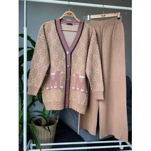 Complet Femme Haut+Pantalon  Beige