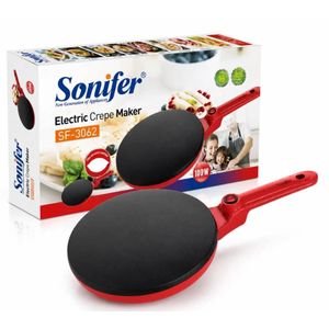 Crêpière Électrique Sans Fil Sonifer SF-3062 – Poêle à Crêpes Inversée Antiadhésive, Chauffage Rapide pour Crêpes et Galettes