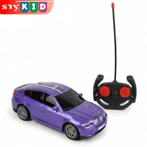 STY Enfants télécommande voiture de course jouet enfants voitures radio-commandées télécommande plaisir de course pour les enfants 6+(piles non incluses)