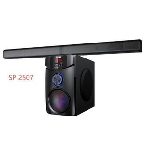 ALiTOP  Woofer SP-2507 Home Cinéma - Chaîne HI-FI - Noir Garantie 12 Mois