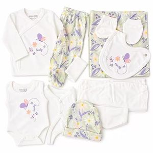 Kit de naissance fillette – 10 pièces Lovely Baby - Multicolore