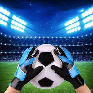 1 paire de gants de gardien de but pour enfants, gants de gardien de but de football antidérapants