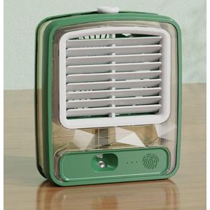 Ventilateur à brumisation d'eau rechargeable par USB, ventilateur de table portable