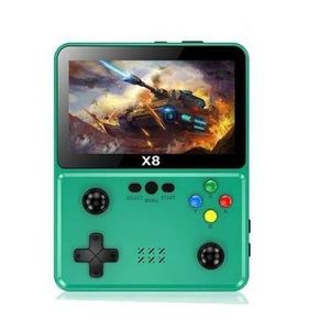 Console de jeu portable X8, console rétro nostalgique avec écran de 4 pouces, batterie au lithium de 1500 mAh 