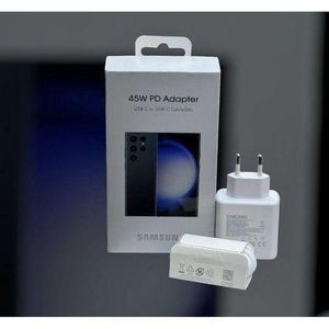 Chargeur original compatible a Samsung USB-C ( charge rapide 45W )-BLANC
