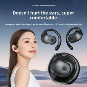 Oreillette Bluetooth à Crochet d’Oreille – Confort et Appels Clairs