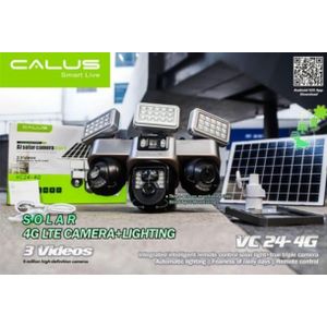 CALUS Caméra énergie solaire 4G 