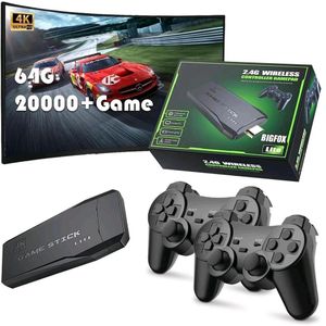 Jeu GALUIN GALUIN Console De Jeux Vidéo HD 4K, Avec 620/818/10000 Jeux Classiques Intégrés