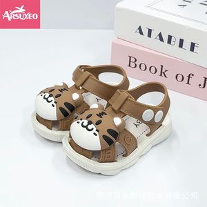 Arsuxeo Sandales d'été pour garçons (1 à 5 ans) – Chaussures pour bébés et tout-petits